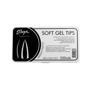 Thuya Soft Gel Tips Medium Stiletto 550 un