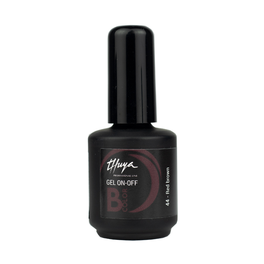 Thuya - Ημιμόνιμο Βερνίκι B-Color Red Brown Nº44 14ml