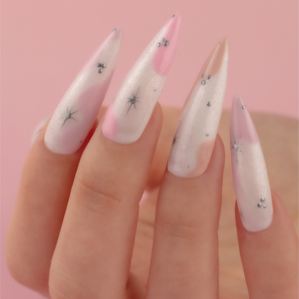 Thuya - Ημιμόνιμο Βερνίκι B-Color Pink Glow Nº64 14ml - Image 3