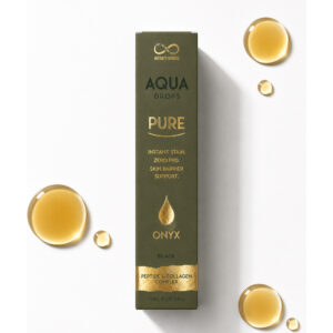Aqua Drops® PURE · Onyx (Darkest Black) · PPD- Free · 15ml